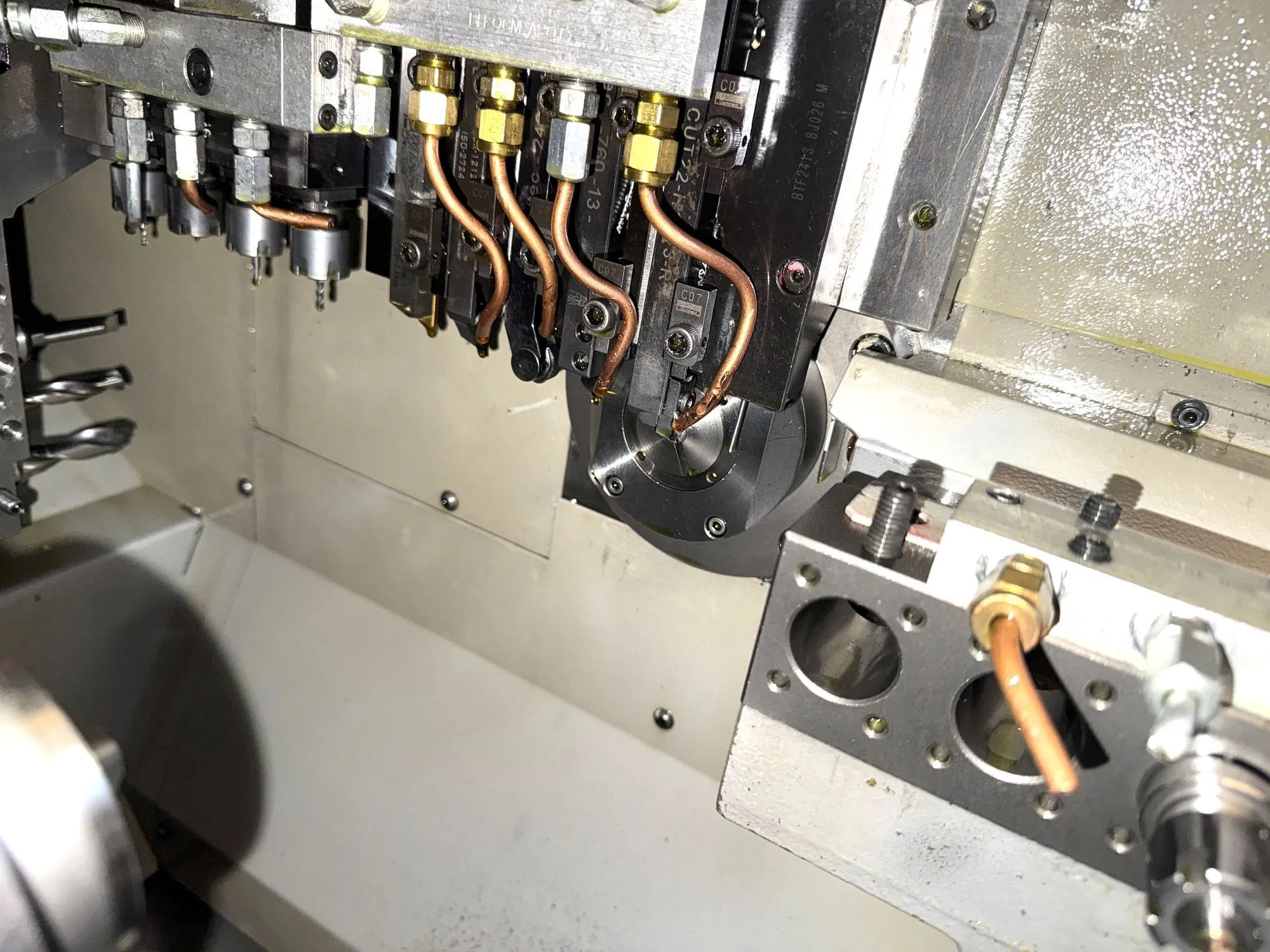 Citizen #A20VIIPL, CNC Swiss Type Automatic Lathe, 7.9" diameter, 5 HP, 8000 RPM, Chip Conv., 2009 - Image 1
