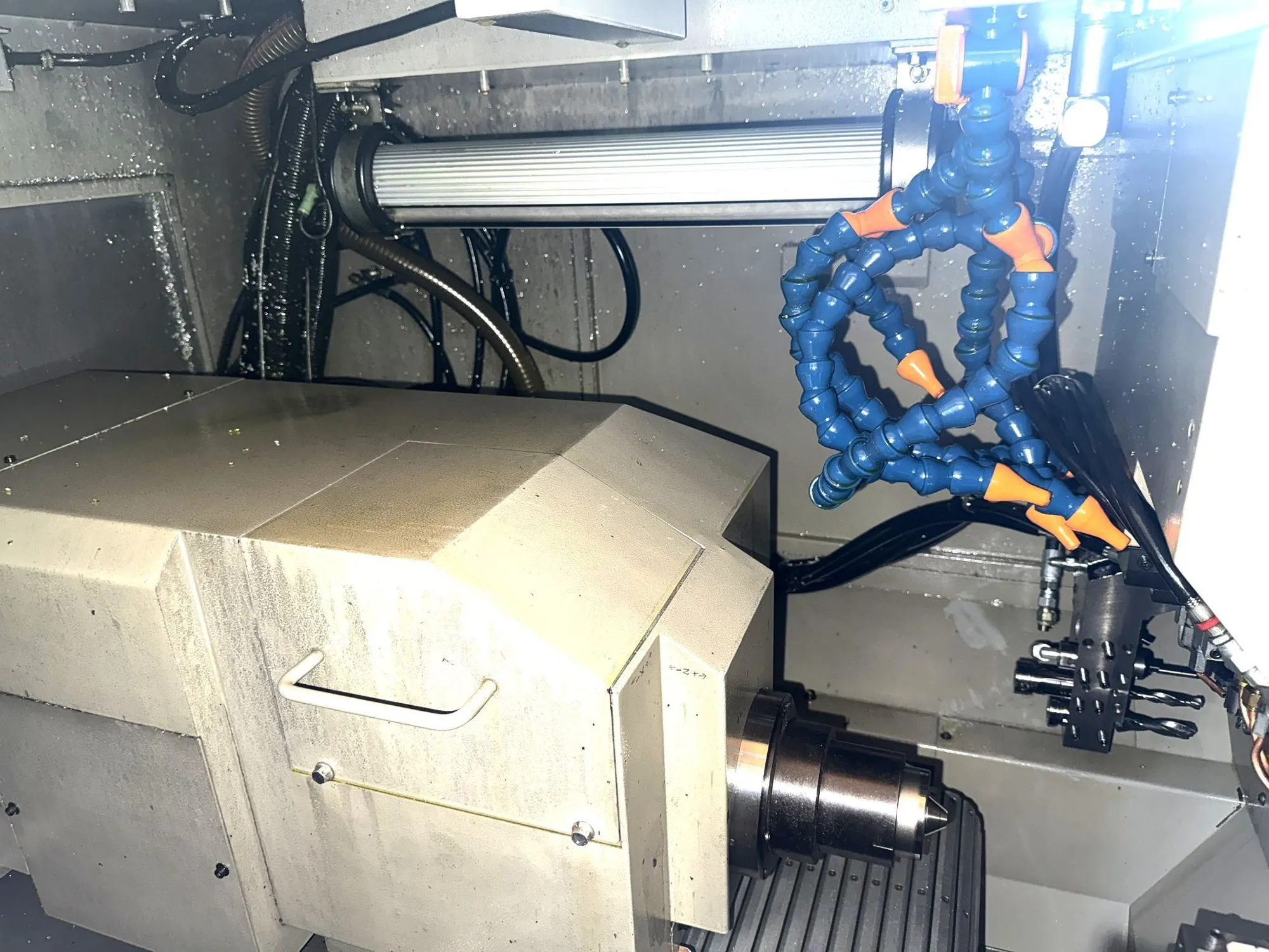 Citizen #A20VIIPL, CNC Swiss Type Automatic Lathe, 7.9" diameter, 5 HP, 8000 RPM, Chip Conv., 2009 - Image 5