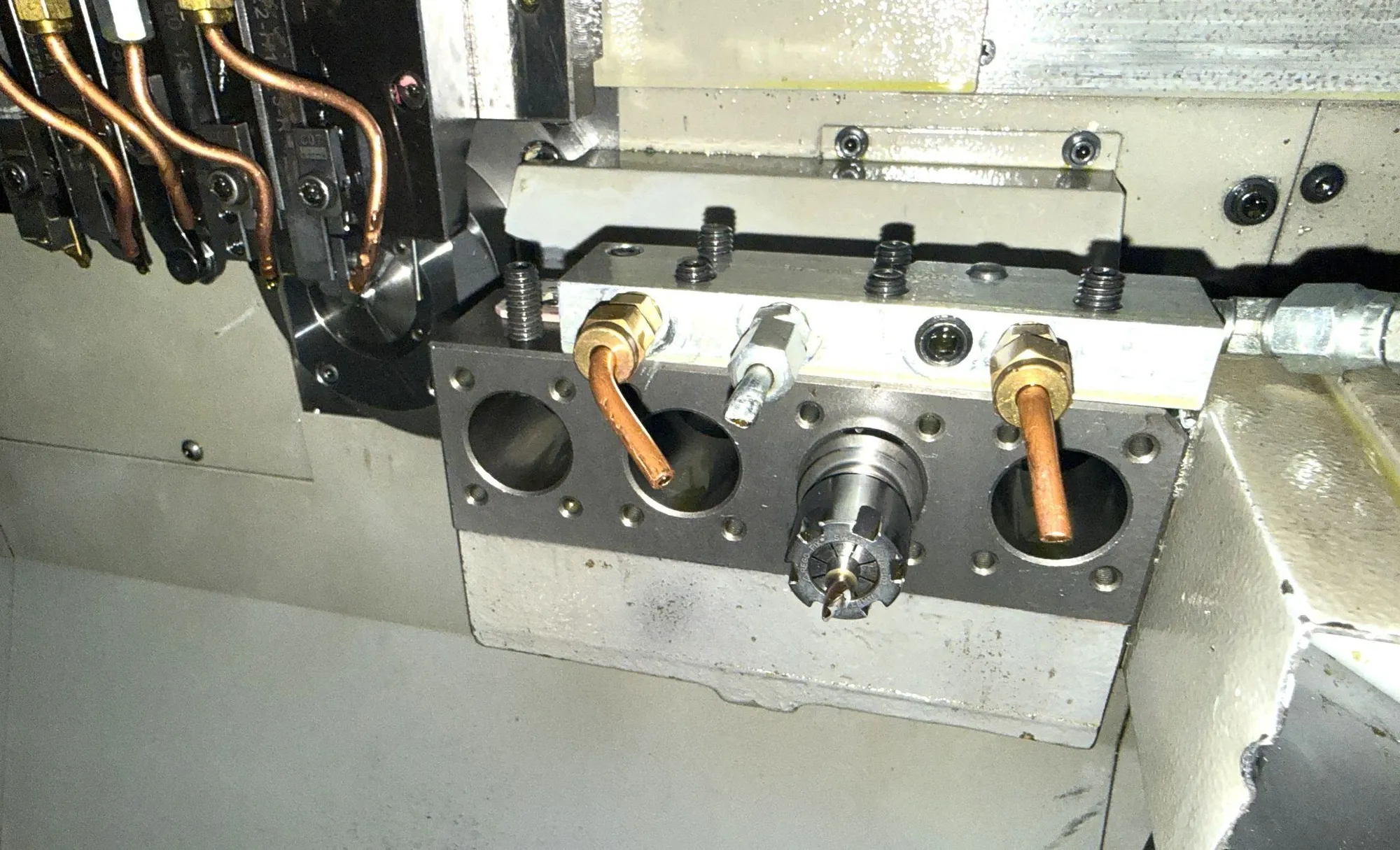 Citizen #A20VIIPL, CNC Swiss Type Automatic Lathe, 7.9" diameter, 5 HP, 8000 RPM, Chip Conv., 2009 - Image 7