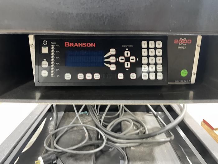 Branson #2000X, Ultrasonic Welding System, 4,000 width, 20 KHz, 200-240 VAC, 25 A, 1 Ph., 2020 - Image 6