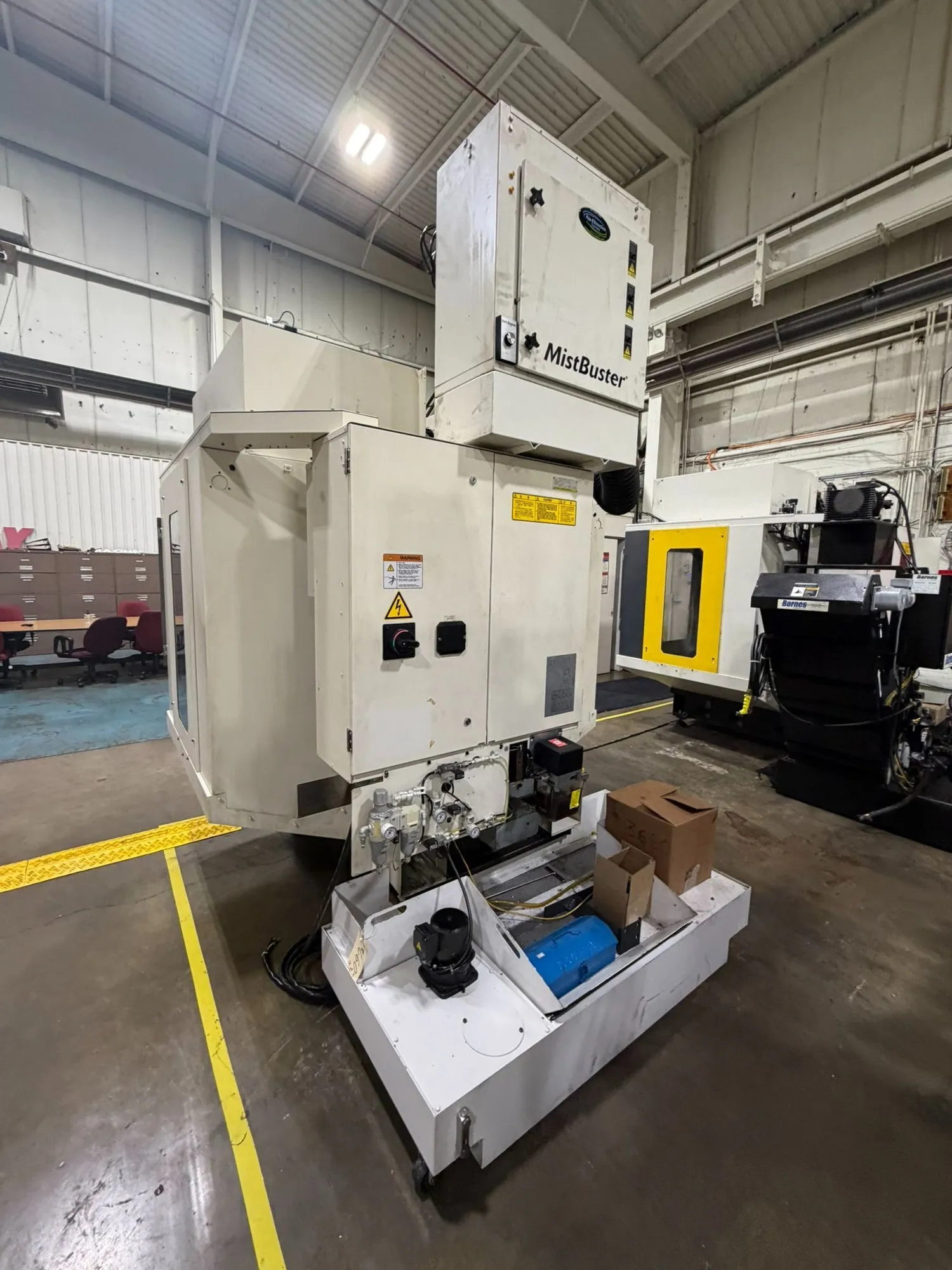 Fanuc #A-D21LIA5, CNC vertical machining center, 3-Axis, Drill Tap Center, 3,908 hours, 2014 - Image 7