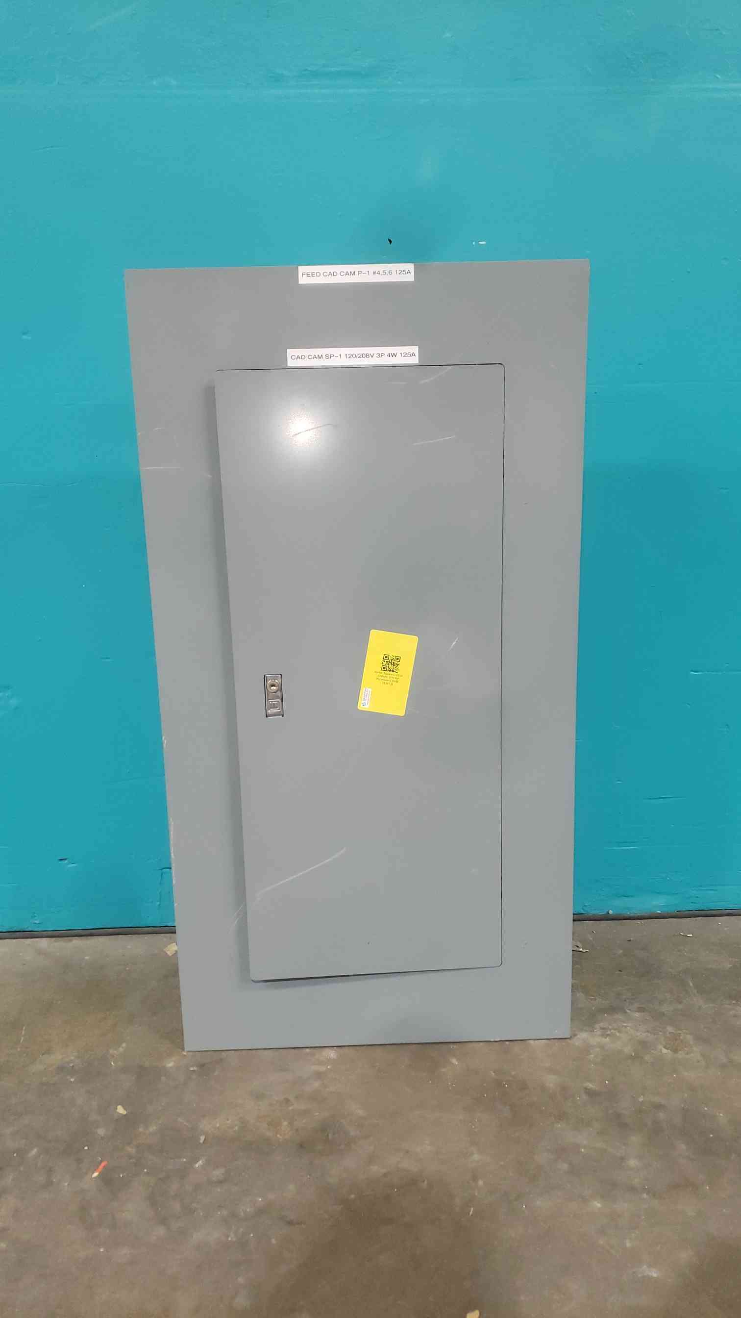 225 Amp. Square D, NQ442L2C, panelboard, 120/208 Volts, 3 Phase, 42 circuit, w/ 23 QO breakers - Image 2