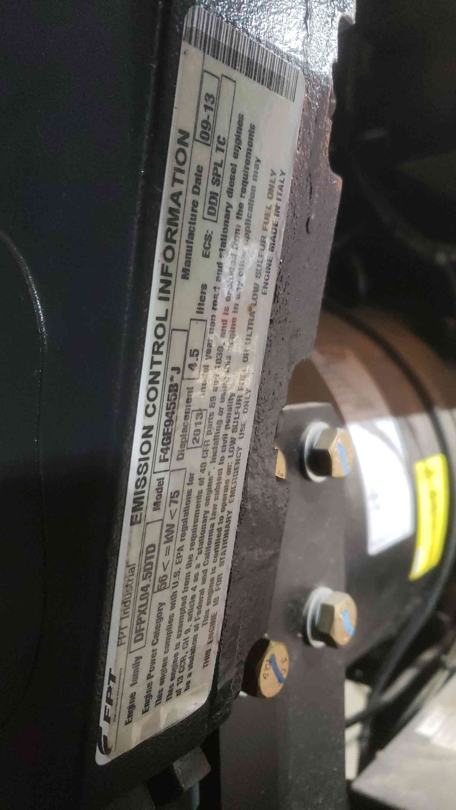 48 KW Generac #0060720, diesel generator, 120/240 Volts, 1 Phase, 87 hours - Image 8