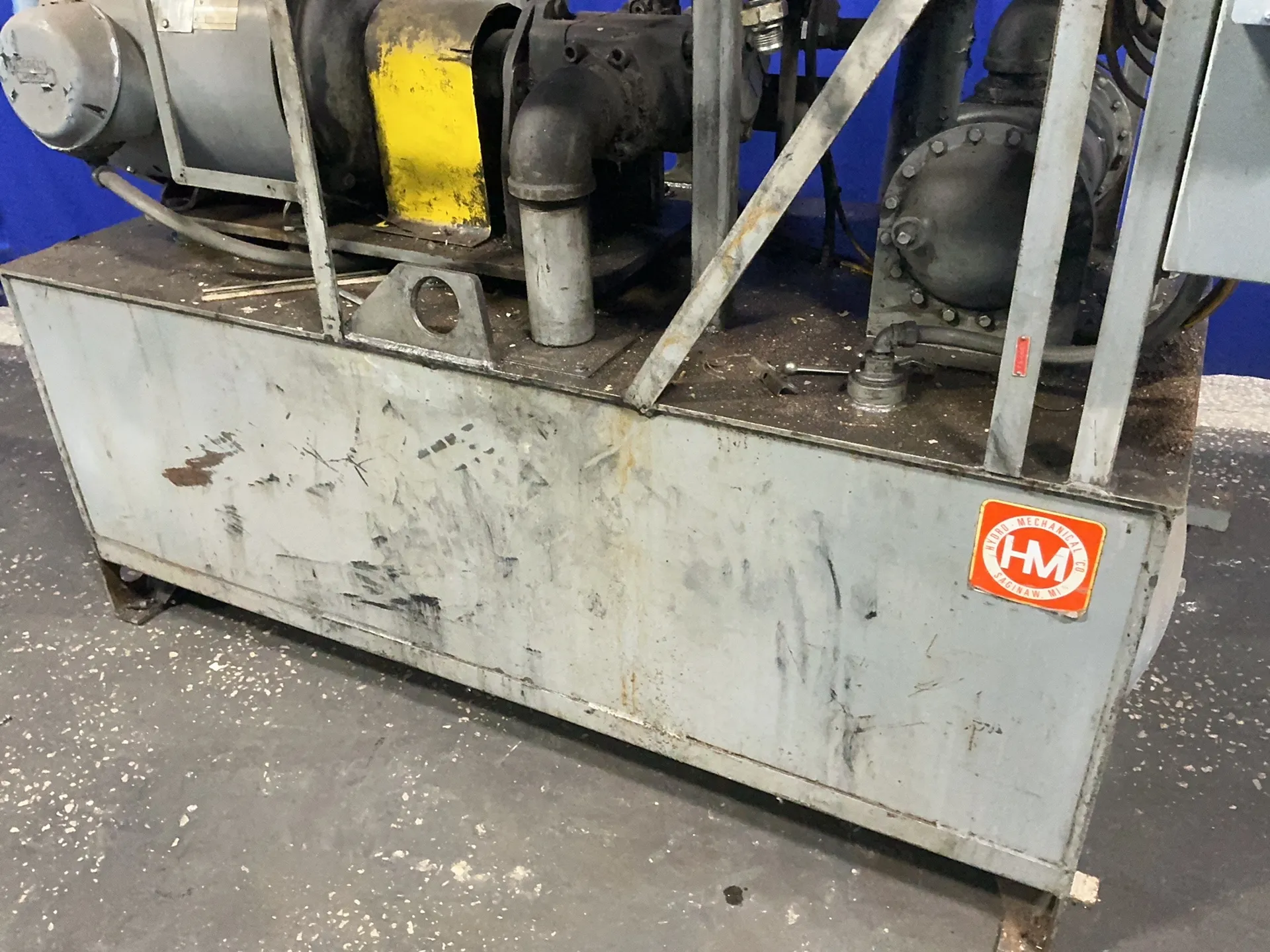 Hydro-mechanical Co, 314 Gal. Hydraulic Pump Unit, 1180 RPM - Image 1