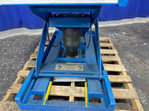 4000 lb. Bishamon, Pneumatic Turn/Lift Table, 43" diameter - Image 5