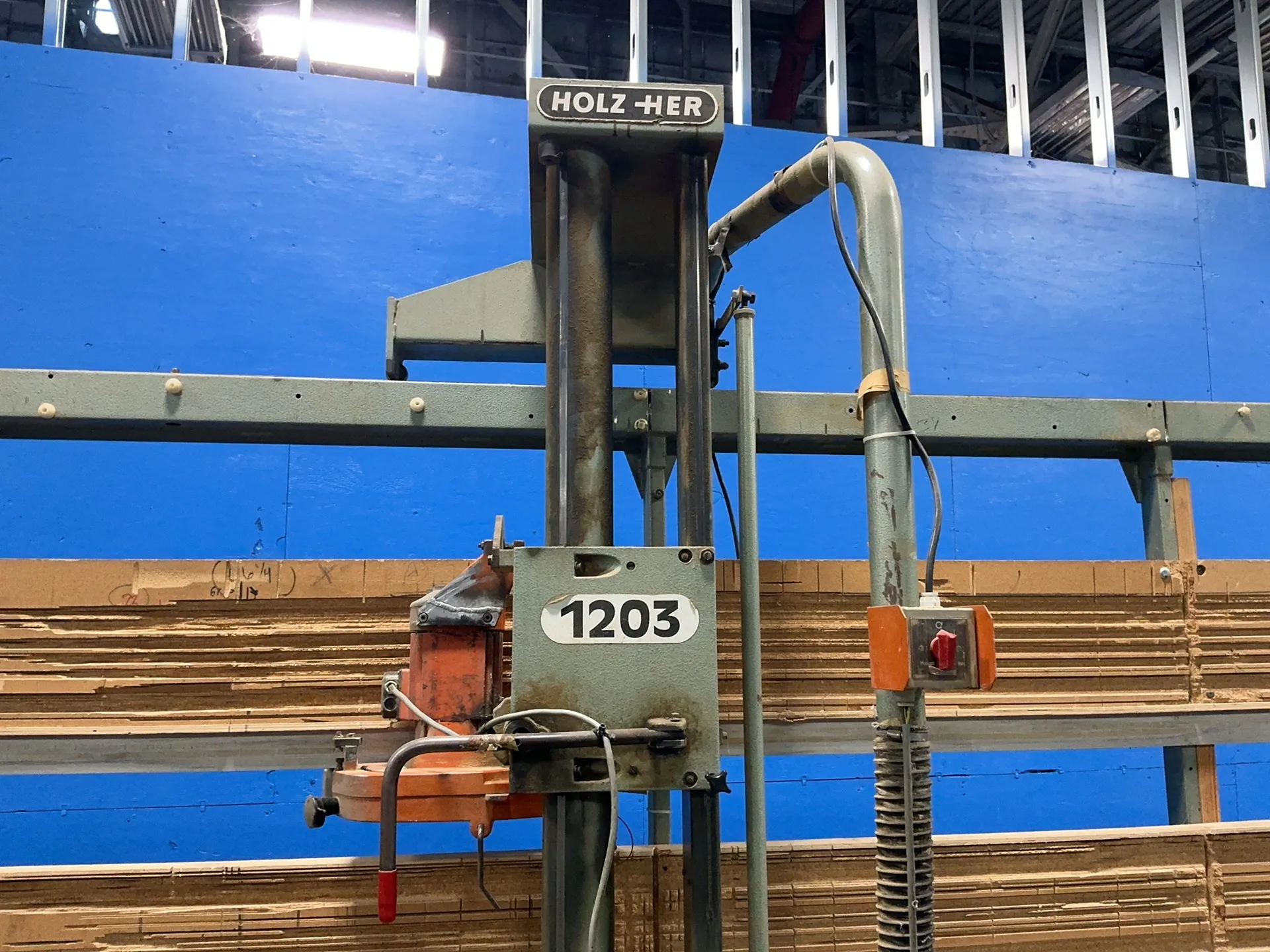 Holzer #1203, Vertical Panel Saw, 75" x 128" Capacity - Image 3