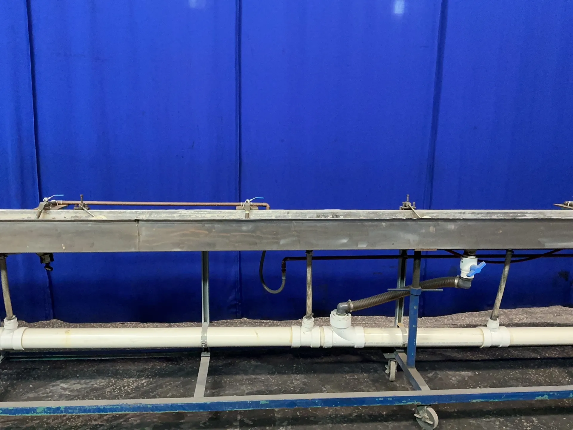 9" x 360" x 6" Large Quench Tank, 6 Wheel, 10 Valves - Image 5