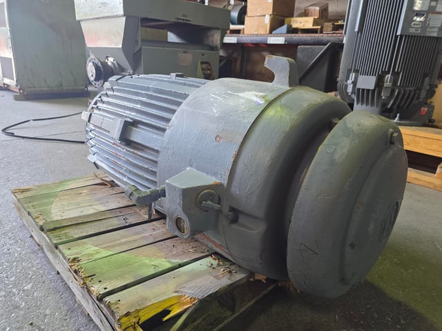 125 HP 1200 RPM U.S. Motors, Frame 447VP, TEFC BB, 460 Volts - Image 3