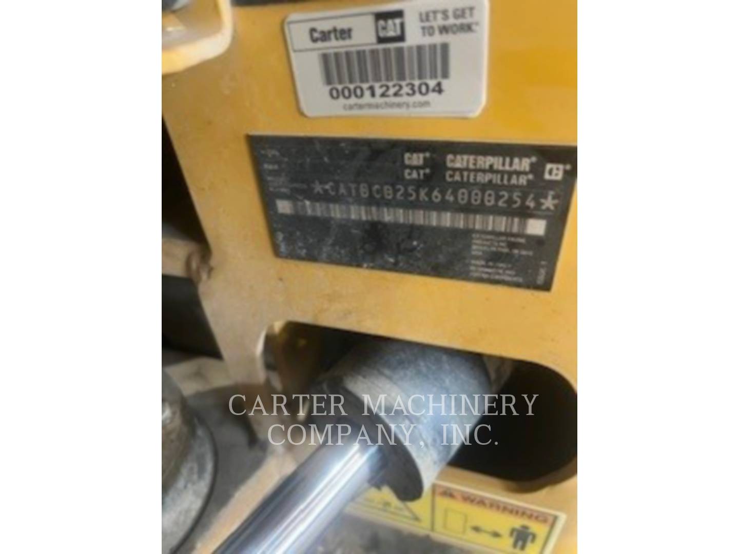 Caterpillar CB2.5GC, Compactor, 209 hours, S/N: 64000254, 2023 - Image 6