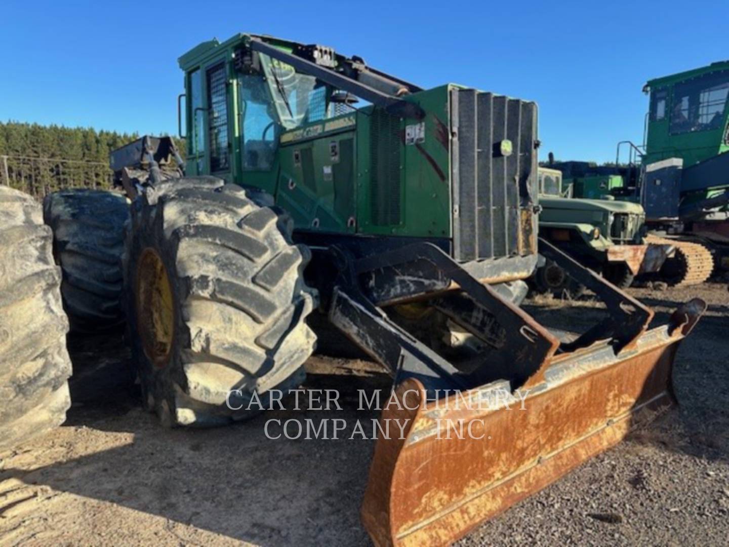 John Deere 848H, Skidder, 12402 hours, S/N: 1DW848HXHED660532, 2014 - Image 1