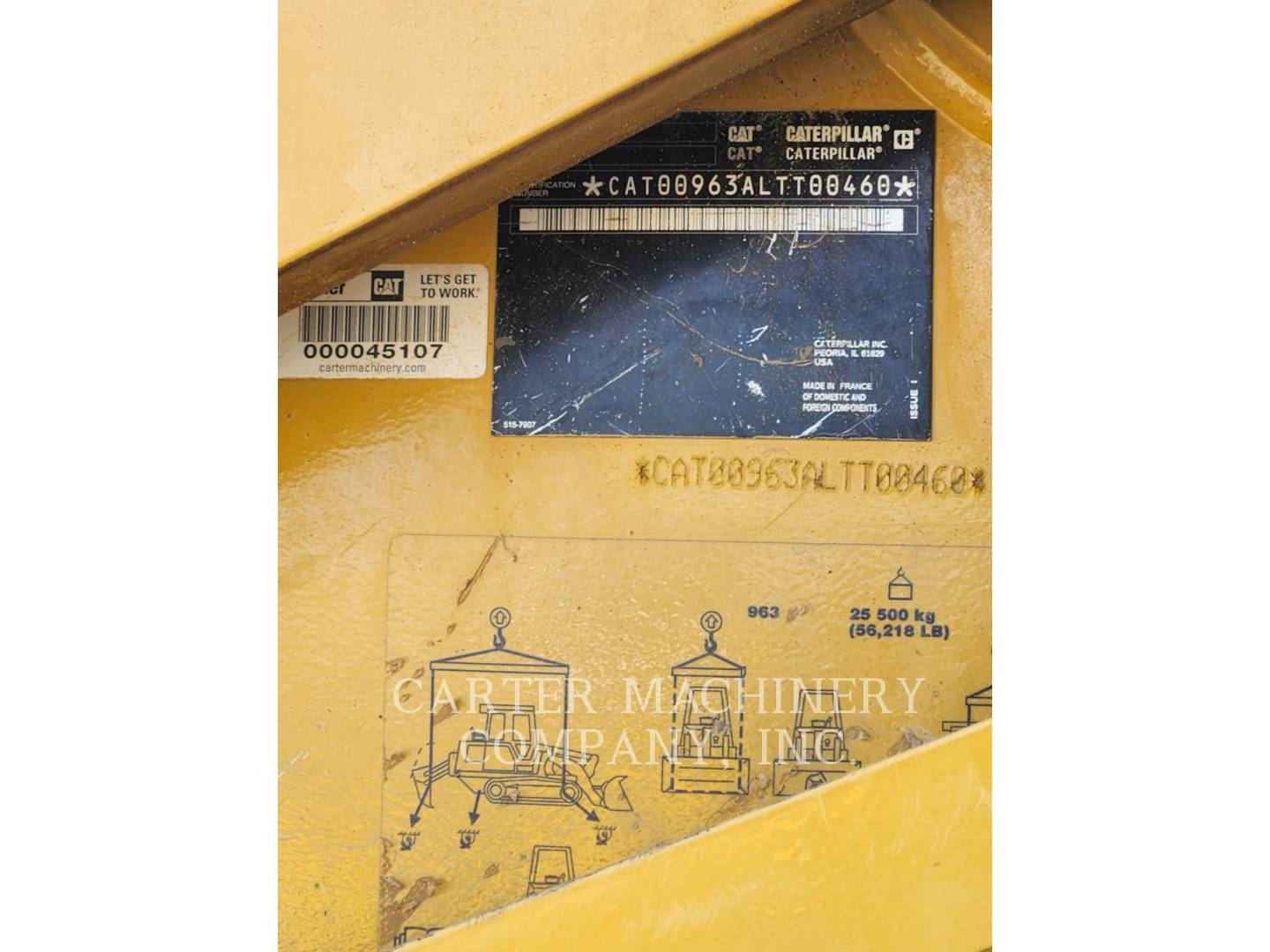Caterpillar 963-12, Track Loader, 6087 hours, S/N: LTT00460, 2021 - Image 6