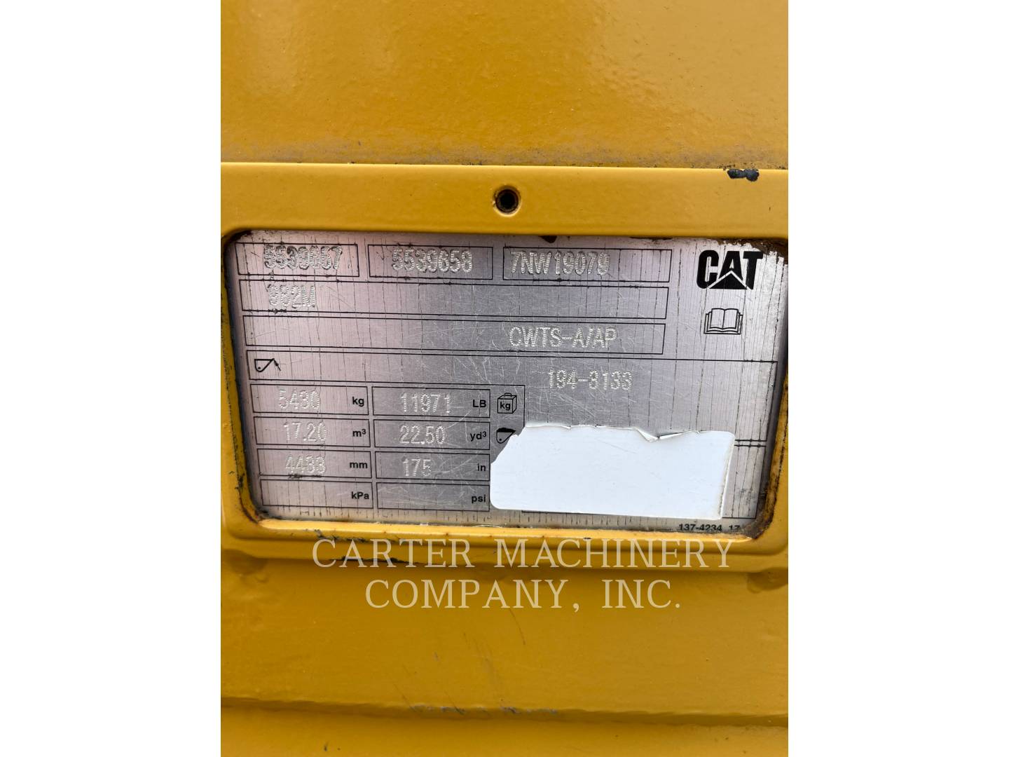 Caterpillar 982M WOODCHIP BUCKET, Bucket, S/N: 7NW19079, 2020 - Image 5