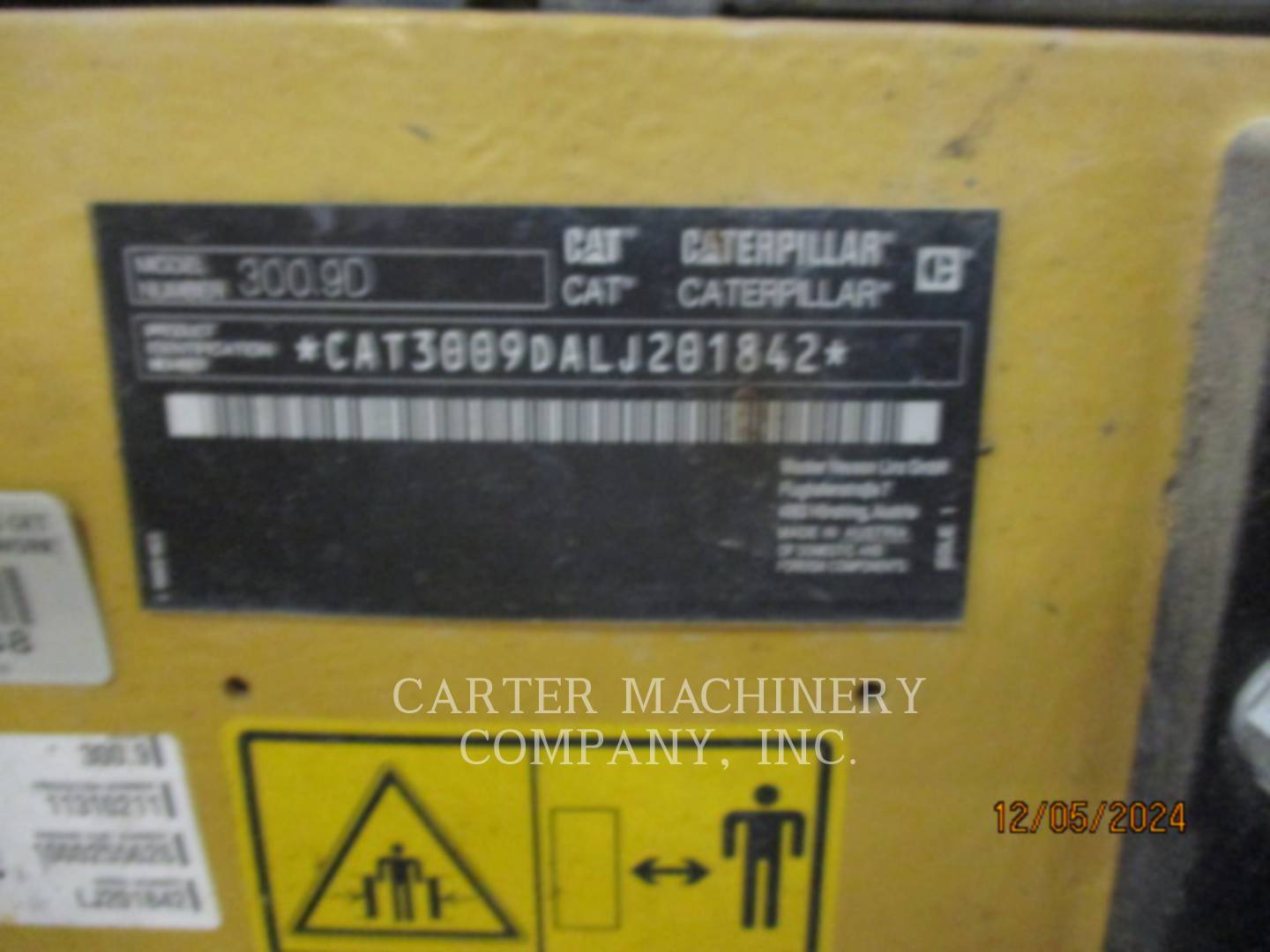 Caterpillar 300.9D, 180 hours, S/N: LJ201842, 2022 - Image 7