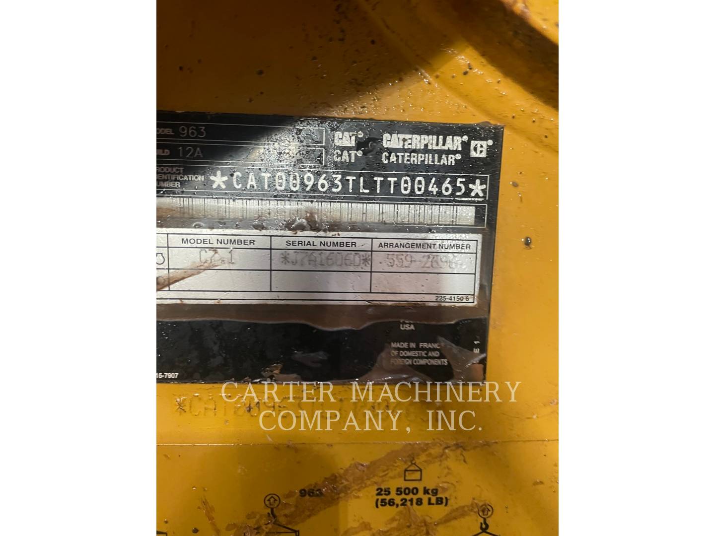 Caterpillar 963-12, Track Loader, 6471 hours, S/N: LTT00465, 2021 - Image 6
