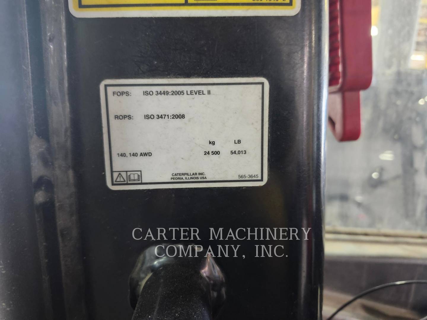 Caterpillar 140-13, Motor Grader, 5850 hours, S/N: N9400597, 2022 - Image 8