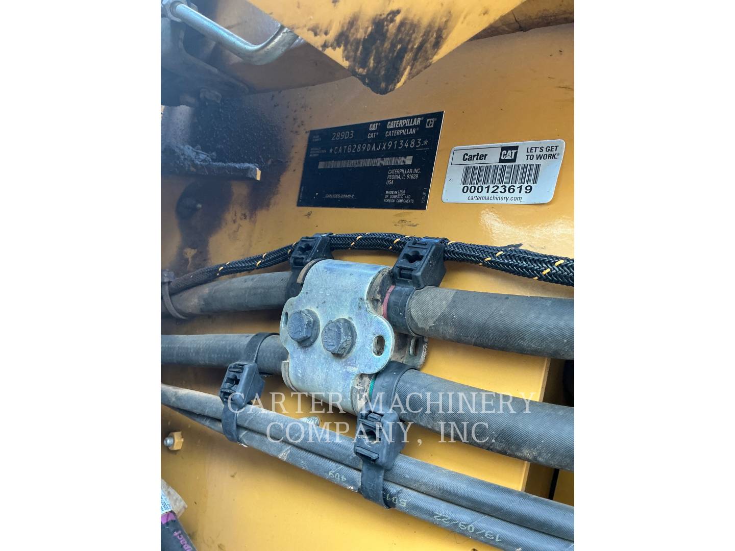 Cat 289D3, Skid Steer Loader, 1113 hours, S/N: JX913483, 2023 - Image 6