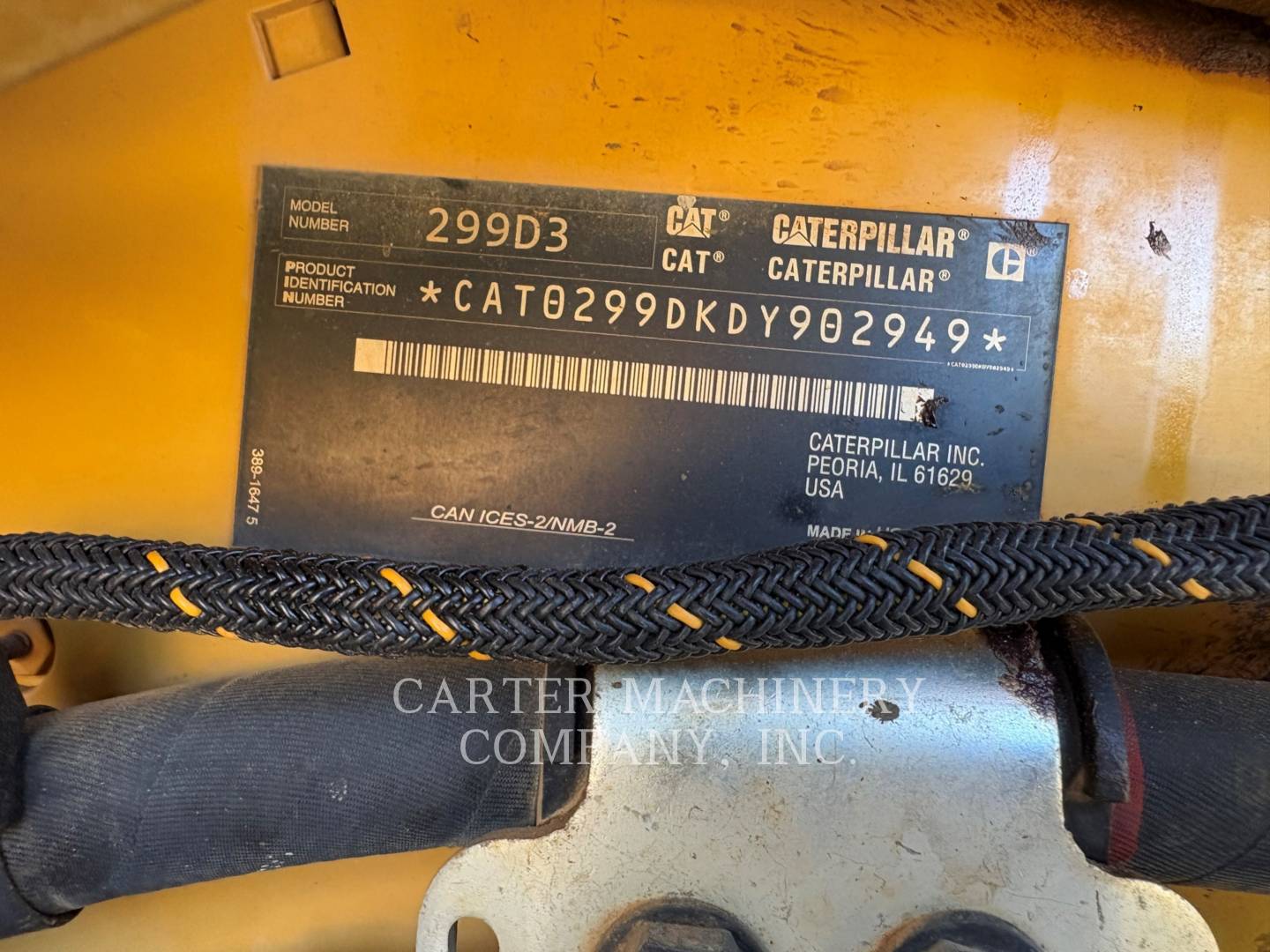 Cat 299D3, Skid Steer Loader, 1922 hours, S/N: DY902949, 2020 - Image 6