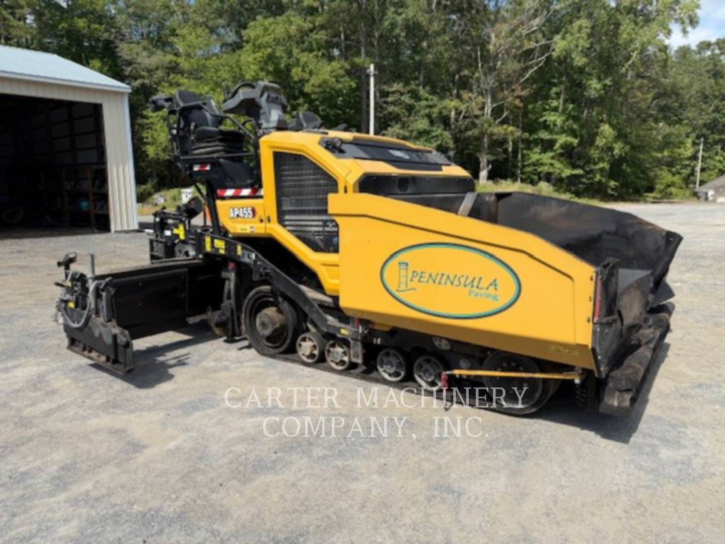 Caterpillar AP455-07, Asphalt Paver, 619 hours, S/N: P4500138, 2023 - Image 2