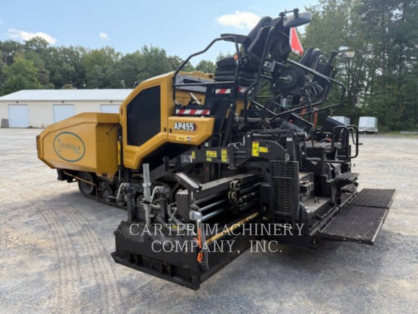 Caterpillar AP455-07, Asphalt Paver, 619 hours, S/N: P4500138, 2023 - Image 4