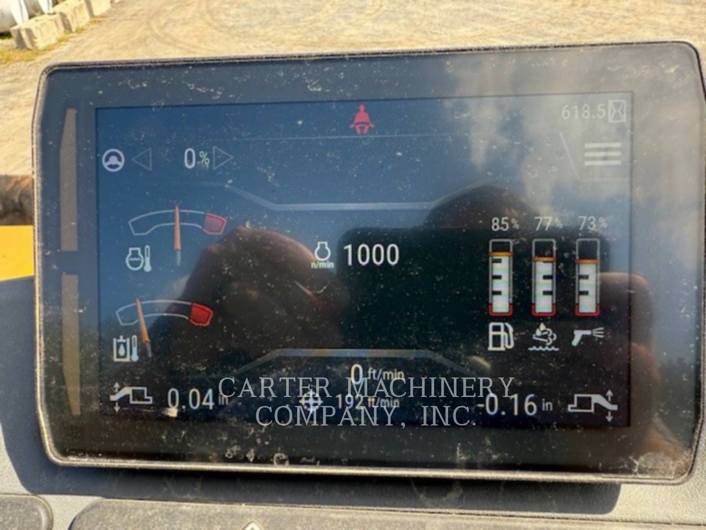 Caterpillar AP455-07, Asphalt Paver, 619 hours, S/N: P4500138, 2023 - Image 5