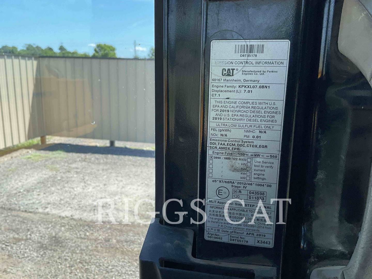 Caterpillar 32307, 5030 hours, S/N: RAZ11161, 2019 - Image 8