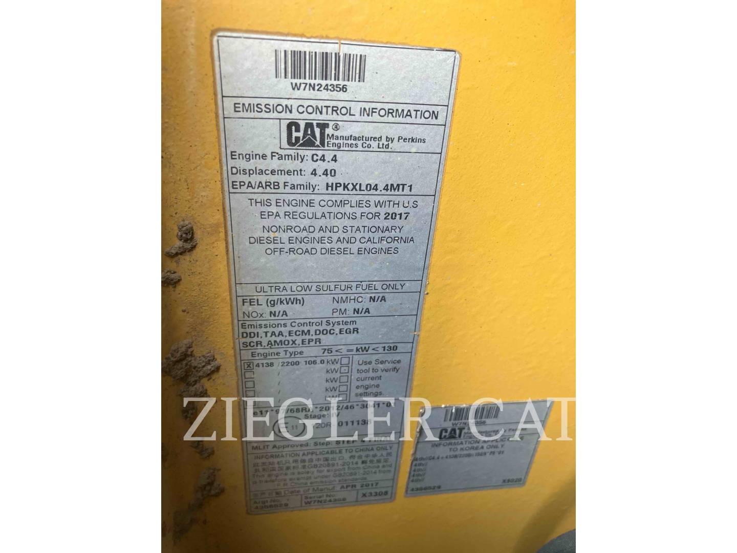 Caterpillar CB66B, Compactor, 6013 hours, S/N: B6600236, 2017 - Image 8