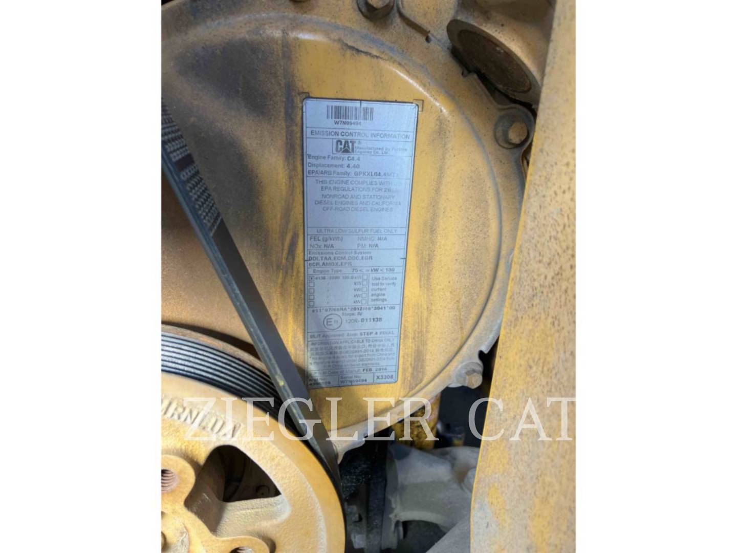 Caterpillar CB66B, Compactor, 7093 hours, S/N: B6600150, 2016 - Image 8