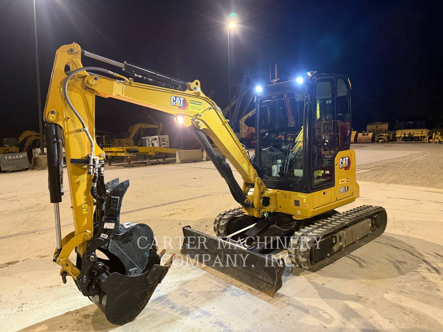 Caterpillar 303.5-07CR, 68 hours, S/N: RE904401, 2024 - Image 1