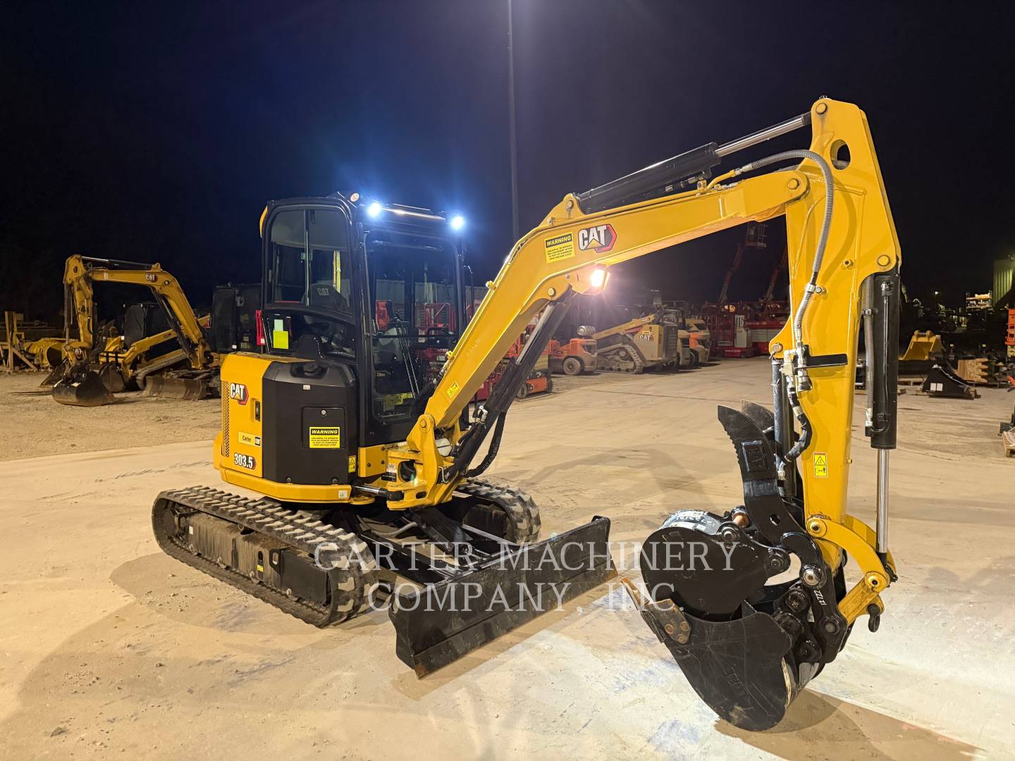 Caterpillar 303.5-07CR, 68 hours, S/N: RE904401, 2024 - Image 2