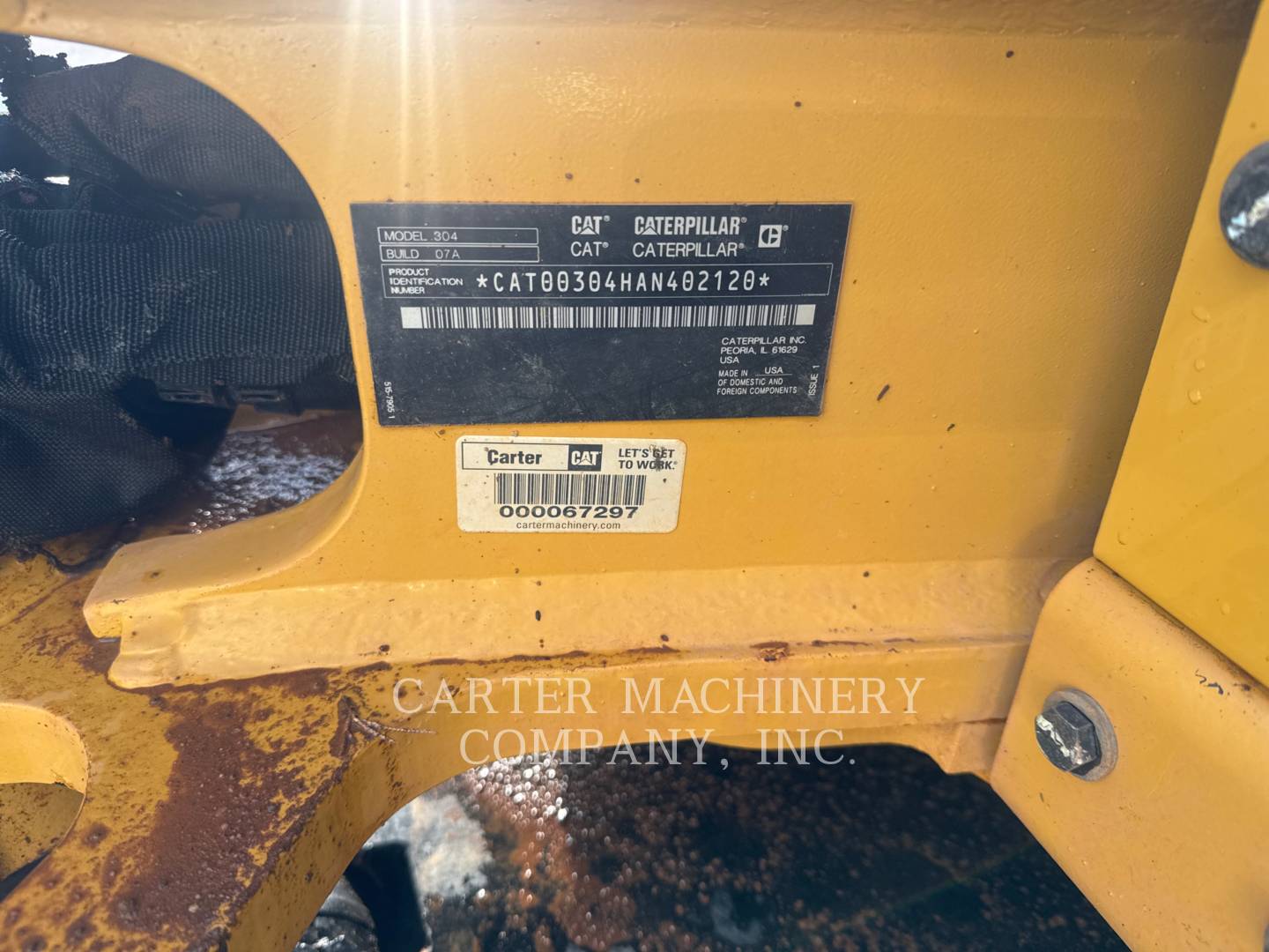 Caterpillar 304-07, 575 hours, S/N: AN402120, 2023 - Image 6