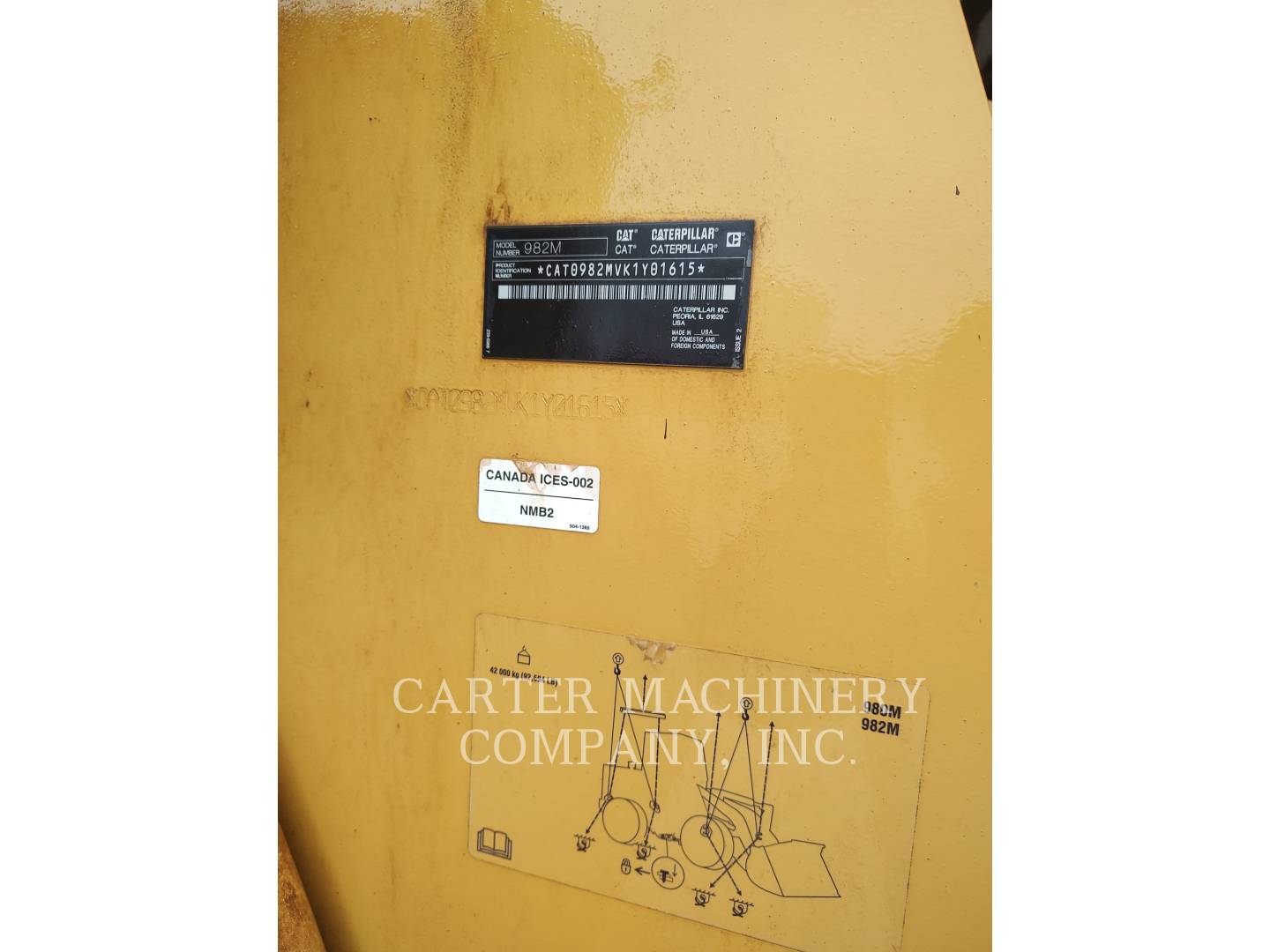 Cat 982M, Wheel Loader, 14674 hours, S/N: K1Y01615, 2017 - Image 6