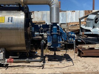 250 HP Victory Energy (York Shipley) #FTB, 3 pass firetube boiler, 150 psi steam, Stainless Steel jacket - Image 3
