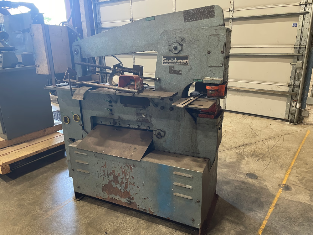 6" x 6" x 3/8" Scotchman #6509-24M,, ironworker, 65 ton, 4 station, 1999 - Image 3