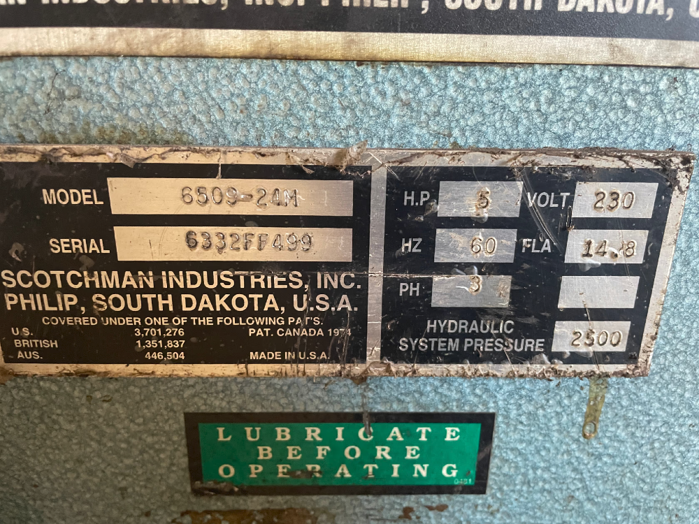 6" x 6" x 3/8" Scotchman #6509-24M,, ironworker, 65 ton, 4 station, 1999 - Image 7