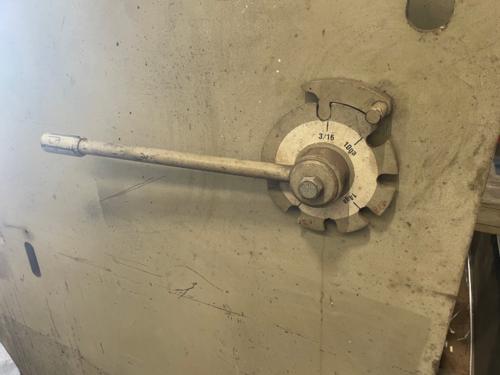 1/4" x 6' Accurshear #62506, hydraulic shear, 36" programmable Back Gauge, 4' squaring arm, 2006 - Image 8