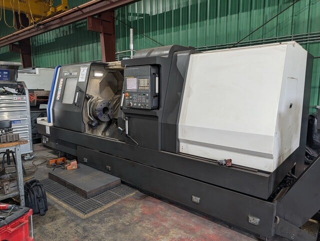 Hyundai Wia #L400LC, CNC Lathe, 24.8" turning diameter, 83.5" turning length, 15" chuck, 4.6" bar, 50 HP - Image 1