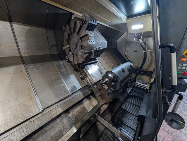 Hyundai Wia #L400LC, CNC Lathe, 24.8" turning diameter, 83.5" turning length, 15" chuck, 4.6" bar, 50 HP - Image 6