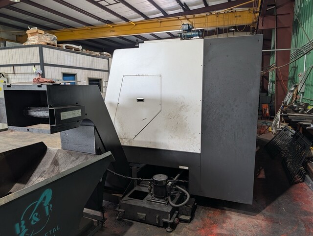 Hyundai Wia #L400LC, CNC Lathe, 24.8" turning diameter, 83.5" turning length, 15" chuck, 4.6" bar, 50 HP - Image 8