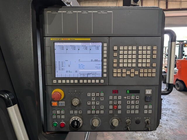 Hyundai Wia #L400LC, CNC Lathe, 24.8" turning diameter, 83.5" turning length, 15" chuck, 4.6" bar, 50 HP - Image 9