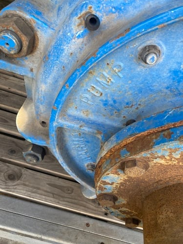 Warman #108FAHCCCGM, Horizontal Slurry Pump, 10" inlet, 8" outlet - Image 6