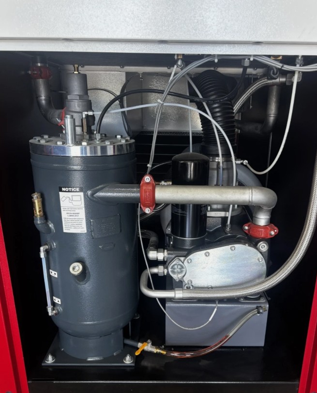 440 cfm, 130 psig, Gardner Denver #L55-75F, Rotary Screw Air Compressor, 100 HP, 212&deg;F max. operating - Image 9