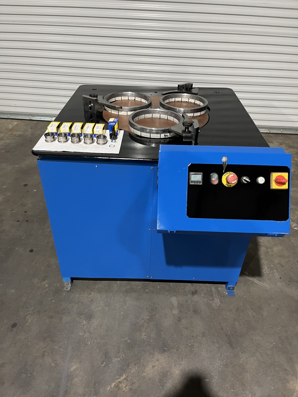 24" Lapmaster, 3 rings, copper polishing plate, ready to go, 2008 - Image 1