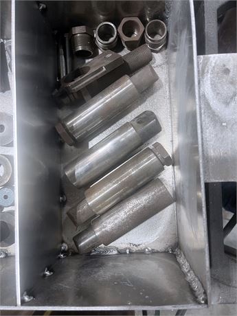 3" x 3" x 5/16" Scotchman #4014T, hydraulic ironworker, 40 ton, 4" throat, 1" punch capacity, 1/2" x 6" flat - Image 4