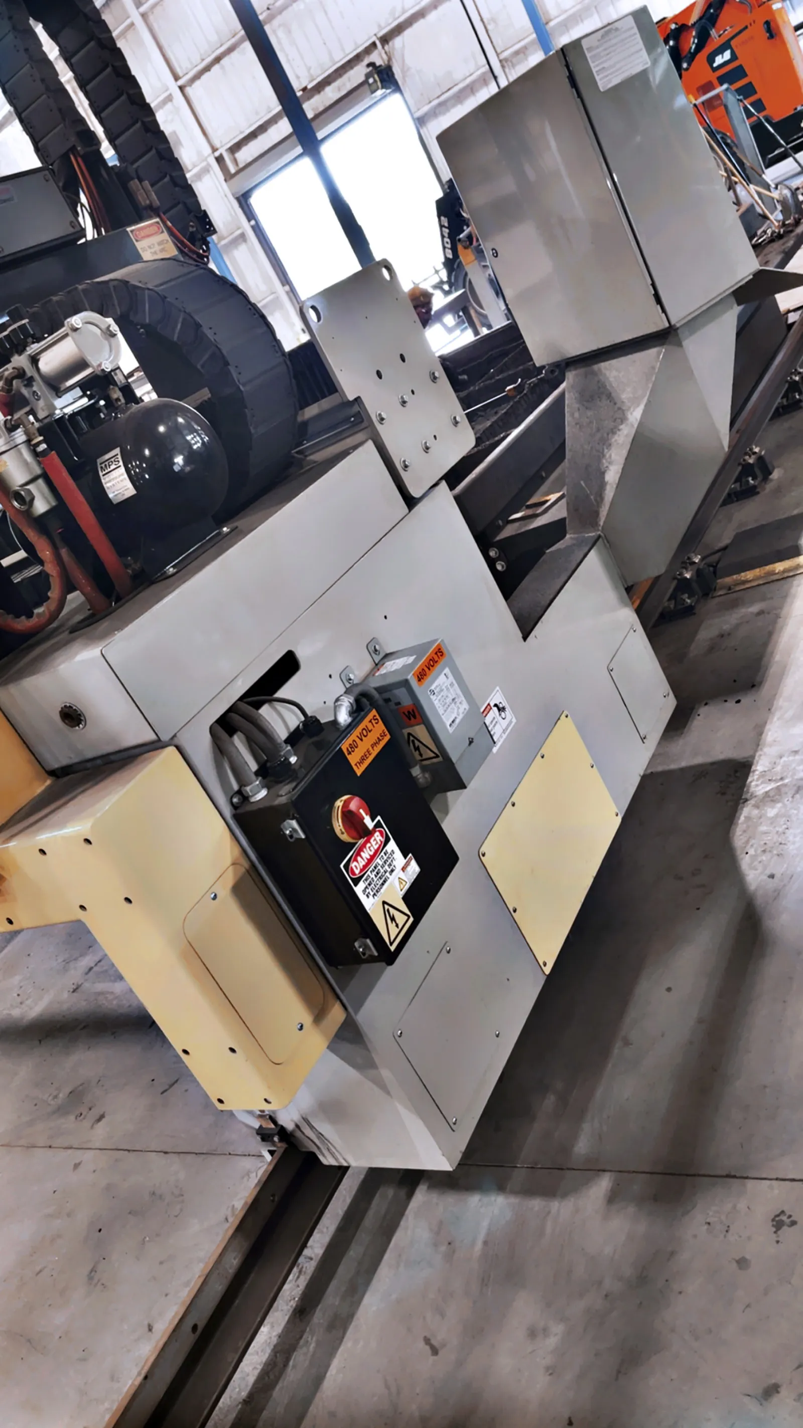 Alltra #WT-92x174, CNC plasma cutting system, 92" x174" water table, 300 amp, 2" pierce, 3-1/8" severance - Image 10