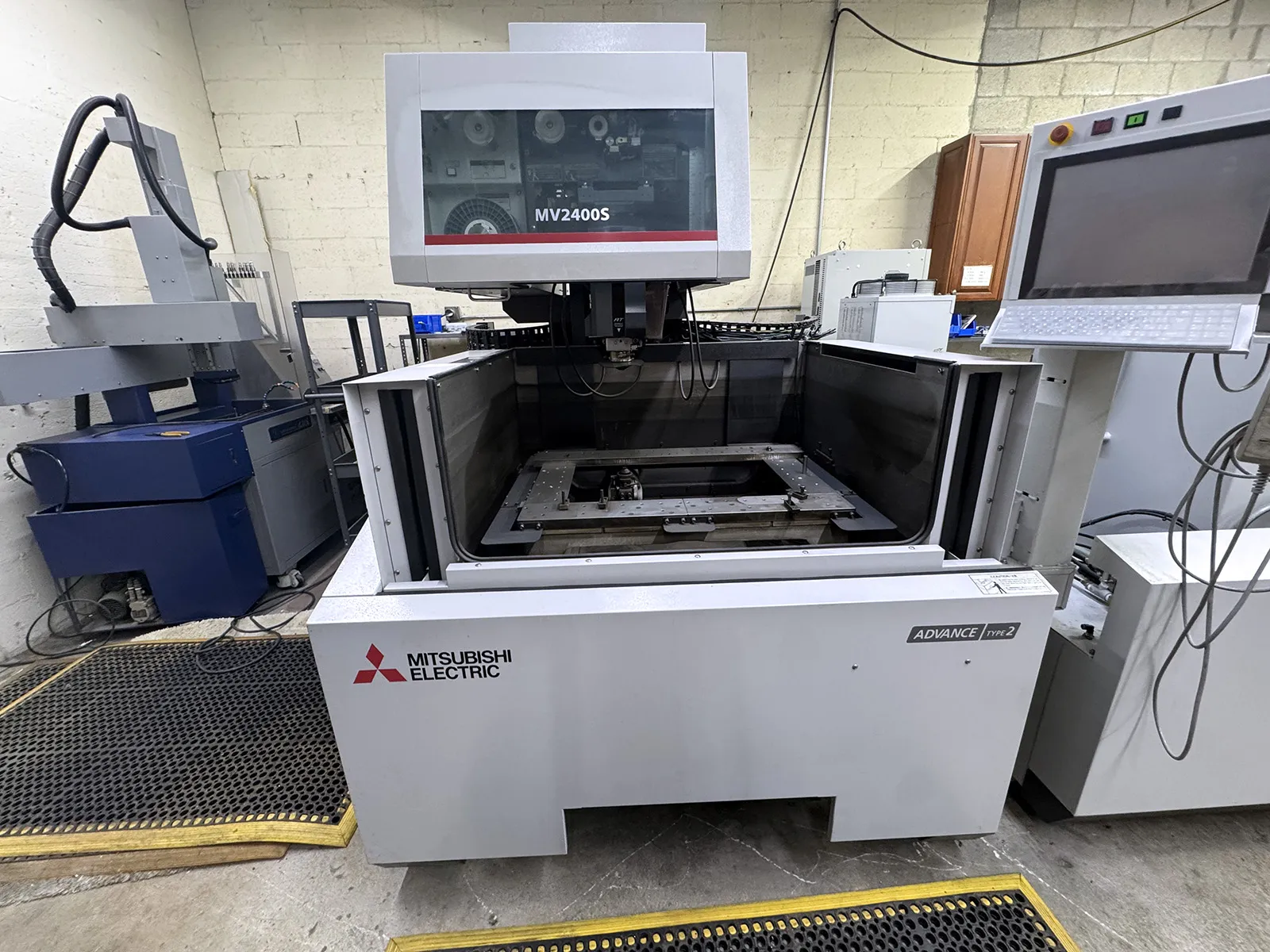 Mitsubishi #MV2400S, 4-Axis CNC wire Electrical Discharge Machine, 23.6" X, 15.7" Y, 11.8" Z, 2015 - Image 1