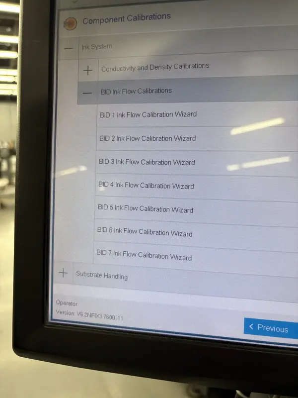 HP Indigo #7600, digital printing press, 120 color PPM, up to 7 ink stations, 40-130 lb. stock, 4410 lb., 2014 - Image 7