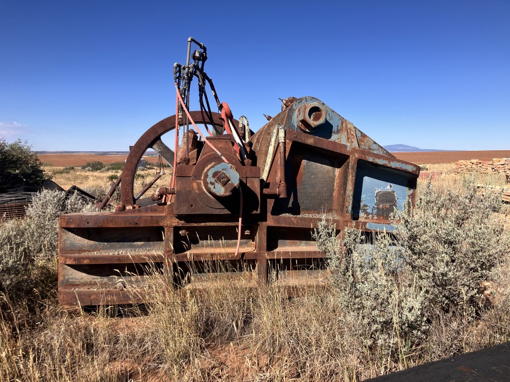 21" x 36" Traylor, Jaw Crusher, 72" flywheel - Image 3