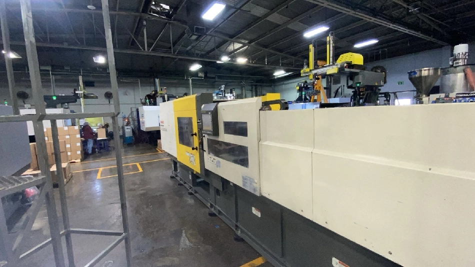 275 Ton, 14.6 oz., Cincinnati Milacron #Roboshot-S2000I-275B, Injection Molding Machine, 27.9" x 25" tie - Image 5