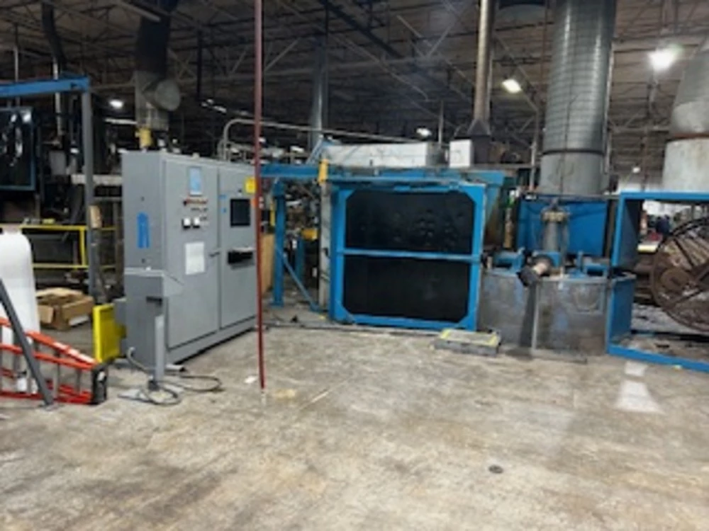 Ferry Industries #RS-160, Turret Style Rotational Molding Machine, 3-4 arms, 64" max. swing diameter, 1,000 - Image 2