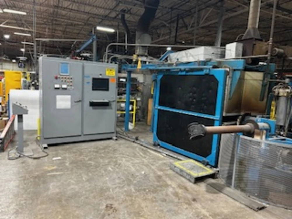 Ferry Industries #RS-160, Turret Style Rotational Molding Machine, 3-4 arms, 64" max. swing diameter, 1,000 - Image 3